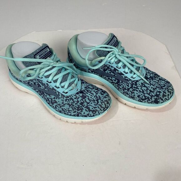 Brooks Pure Flow 7 DNA  Athletic Running Shoes Women's Size 8 Comfy Aqua - Picture 5 of 13